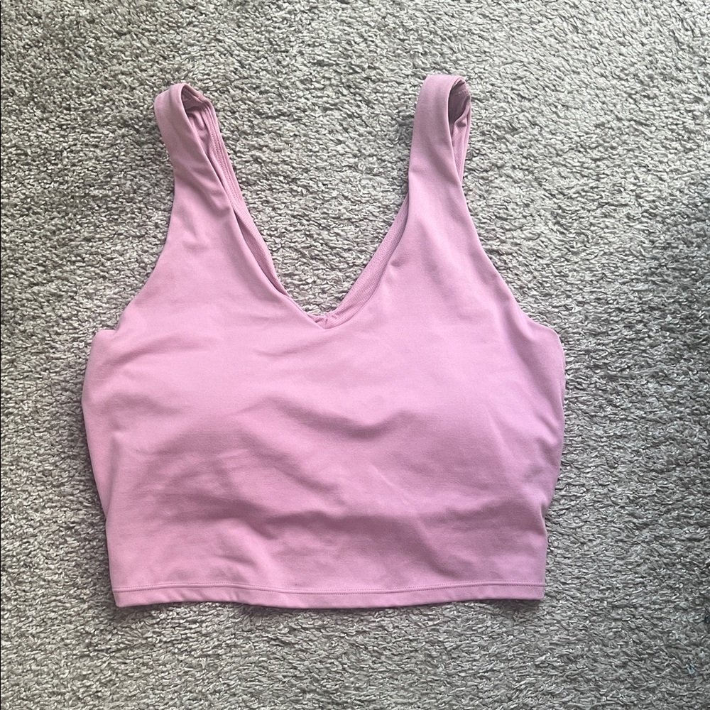 Athletic crop top